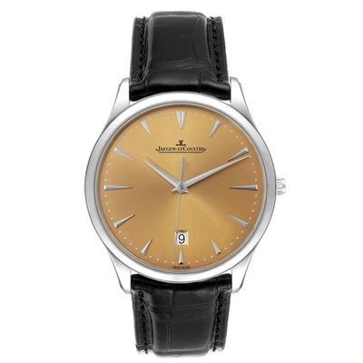Shop Jaeger-lecoultre Jaeger Lecoultre Master Ultra Thin Mens Watch 174.8.37.s Q1288430 Unworn In Not Applicable