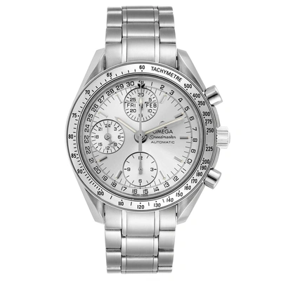 Shop Omega Speedmaster Day Date Chronograph Silver Dial Mens Watch 3523.30.00 Box In Not Applicable