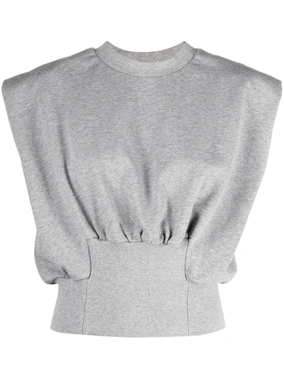 Shop 3.1 Phillip Lim / フィリップ リム Sleeveless Sweatshirt Top In Grey