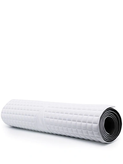 Shop No Ka'oi Logo-debossed Yoga Mat In White