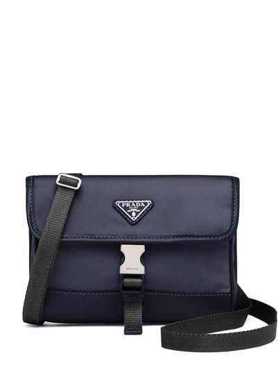 PRADA LEATHER SMARTPHONE CROSSBODY CASE