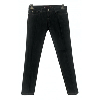 Pre-owned Barbara Bui Straight Jeans In Blue