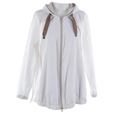 Pre-owned Brunello Cucinelli Jacket In White