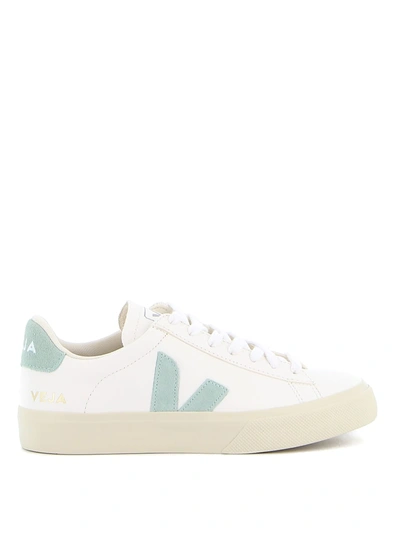 Shop Veja Campo In Extra White Matcha