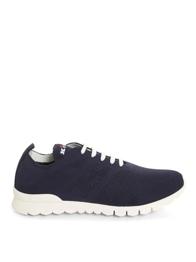 Shop Kiton Sneakers In Navy