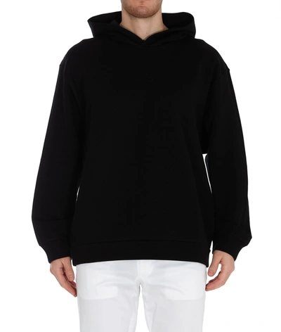 Shop Dolce & Gabbana Logo Hoodie In Black