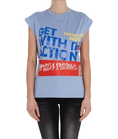 Shop Chloé T-shirt In Blue