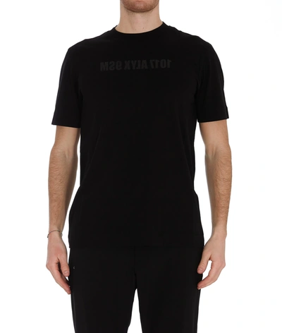 Shop Alyx 1017  9sm Logo Mirrored T-shirt In Black