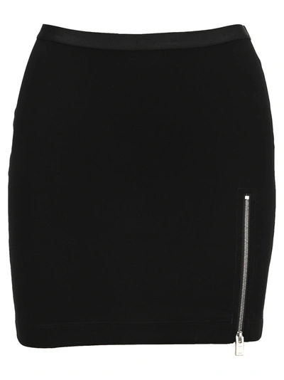 Shop Alyx Zip Detail Mini Skirt In Black