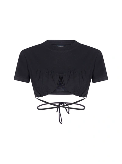 Shop Jacquemus T-shirt In Black