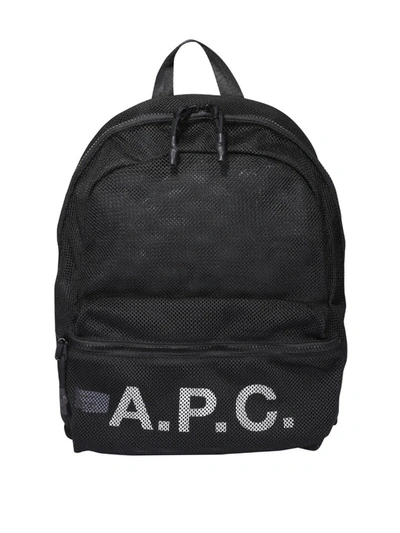 Shop Apc Sac A Dos Rebound In Lzz Black