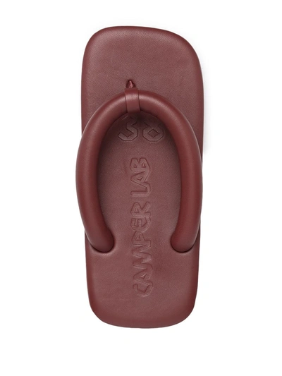 Camperlab Hasta La Vista Flip Flop In Red