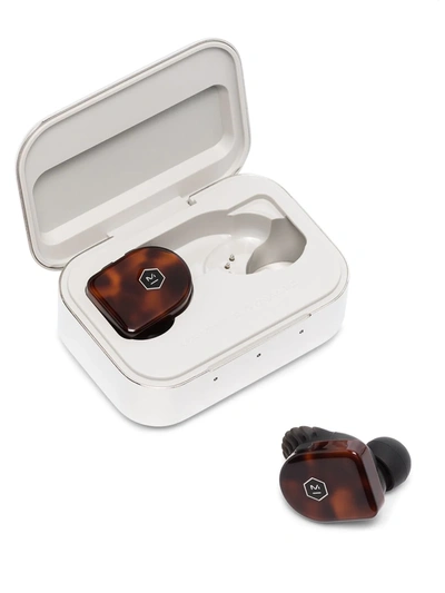 Shop Master & Dynamic Mw07 Plus True Wireless Earphones In Brown