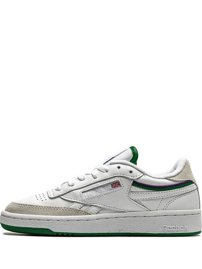 Shop Reebok Revenge Plus Sneakers In White