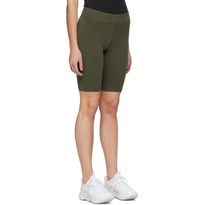 Shop Nike Khaki Sportswear Leg-a-see Bike Shorts In 325 Cargo K