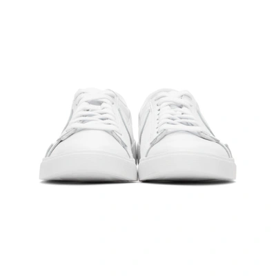 Shop Nike White Blazer Low Le Sneakers In 111 White/w