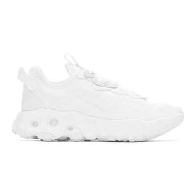 Shop Nike White React Art3mis Sneakers In 100 White/w