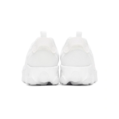 Shop Nike White React Art3mis Sneakers In 100 White/w