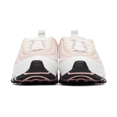 Shop Nike Pink & White Air Max 97 Sneakers In 100 Summit