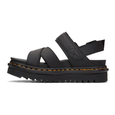 Shop Dr. Martens' Black Voss Ii Hydro Sandals