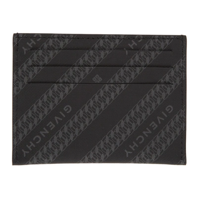 Shop Givenchy Black Chain Card Holder In 002 Black