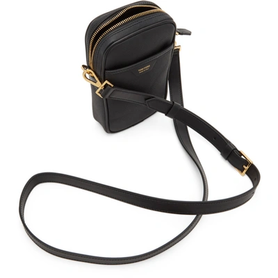 Shop Tom Ford Black Small Shoulder Bag In U9000 Black