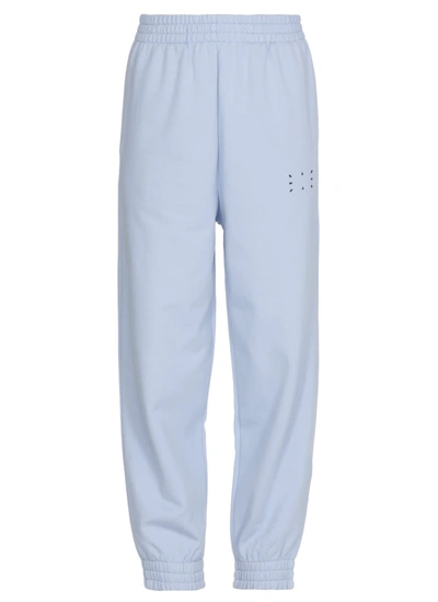 Shop Mcq By Alexander Mcqueen Icon Zero: Cotton Pants In Hyper Lilac