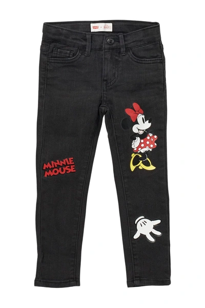 Levi's Kids' X Disney Minnie Mouse 710 Super Skinny Jeans In K6vonyx |  ModeSens