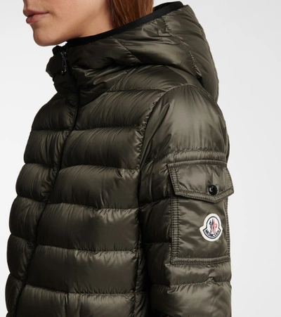 Shop Moncler Bles Down Jacket In Green