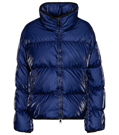 Shop Moncler Grenit Down Jacket In Blue