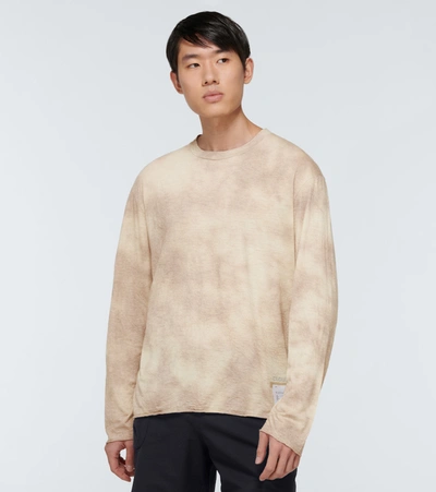 Shop Satisfy Cloud Merino&trade; Long-sleeved T-shirt In Brown
