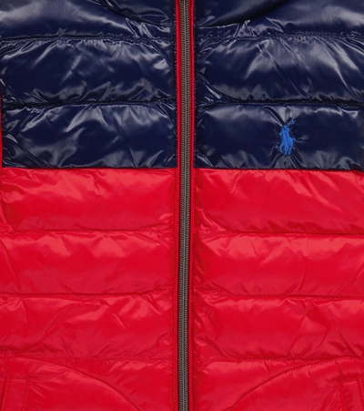 Shop Polo Ralph Lauren Reversible Vest In Red