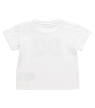 Shop Dolce & Gabbana Baby Cotton-jersey T-shirt In White