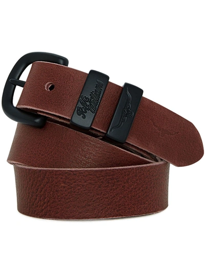Shop R.m.williams Drover Belt In Red