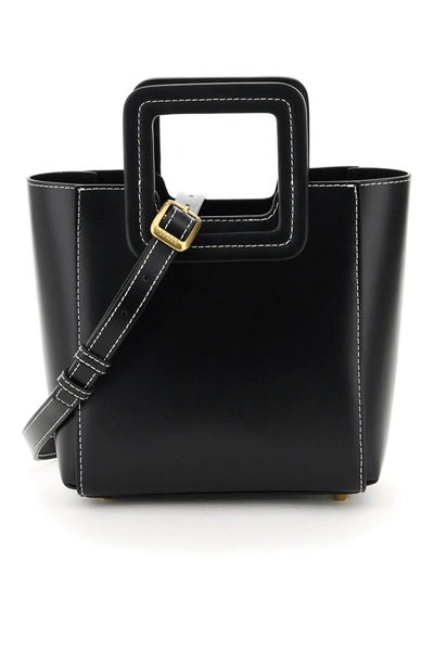 Shop Staud Shirley Mini Tote In Black