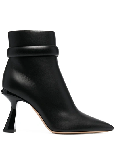 Shop Givenchy Carène Pointed Toe Ankle Boots In Black