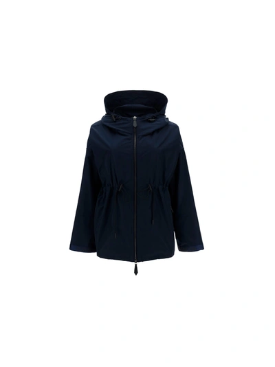 Shop Burberry Bacton Jacket In Midnight Blue