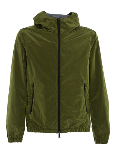 Shop Herno Jacket Opalescent In Green