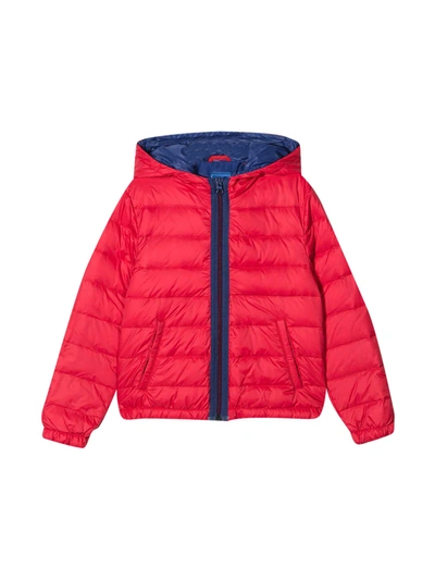Shop Fay Red Down Jacket In Rossa