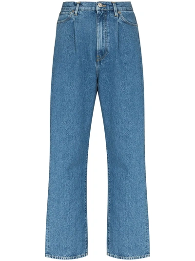 Shop 3x1 Rio Straight-leg Jeans In Blue