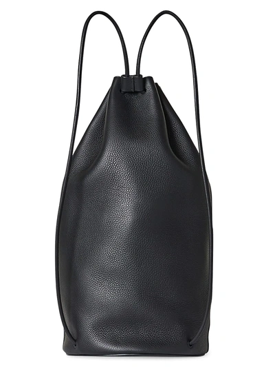 Shop The Row Women's Massimo Leather Backpack In Black