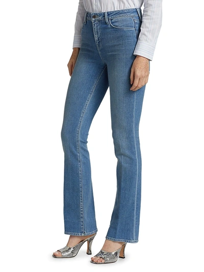 Shop L Agence Oriana High-rise Straight Jeans In Lancaster