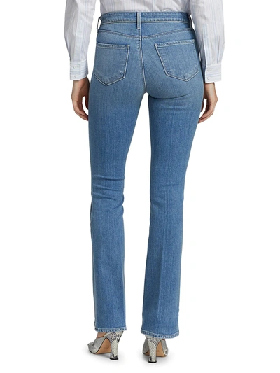 Shop L Agence Oriana High-rise Straight Jeans In Lancaster