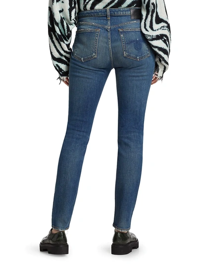 Shop R13 Alison Skinny Jeans In Crosby Stretch
