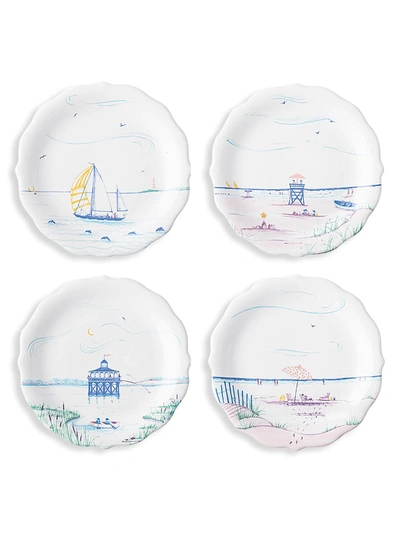 Shop Juliska Country Estate Seaside 4-piece Party Plate Set