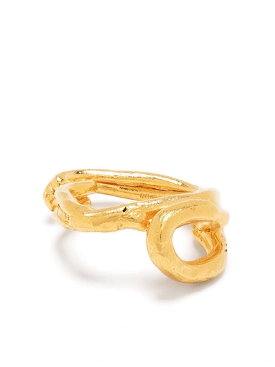 Shop Alighieri The Ancient Forest Ring In Gold