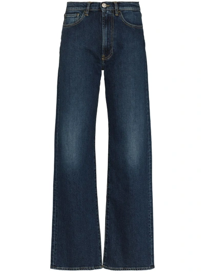 Shop 3x1 Kate High-waist Jeans In Blue