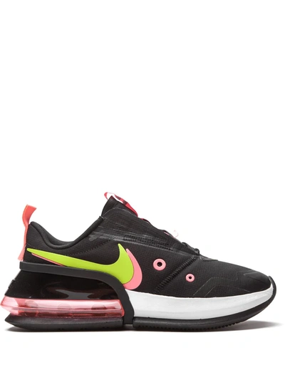 Shop Nike Air Max Up Sneakers In Black