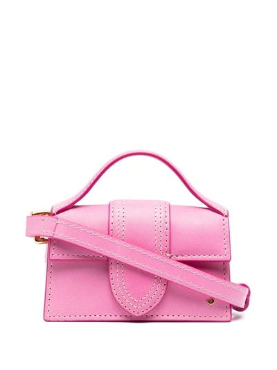 Shop Jacquemus Le Petit Bambino Bag In Pink