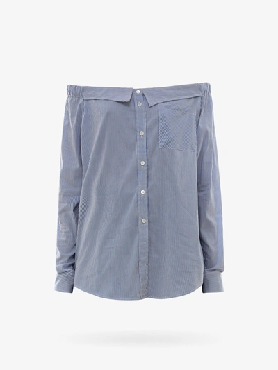 Shop Semicouture Shirt In Blue